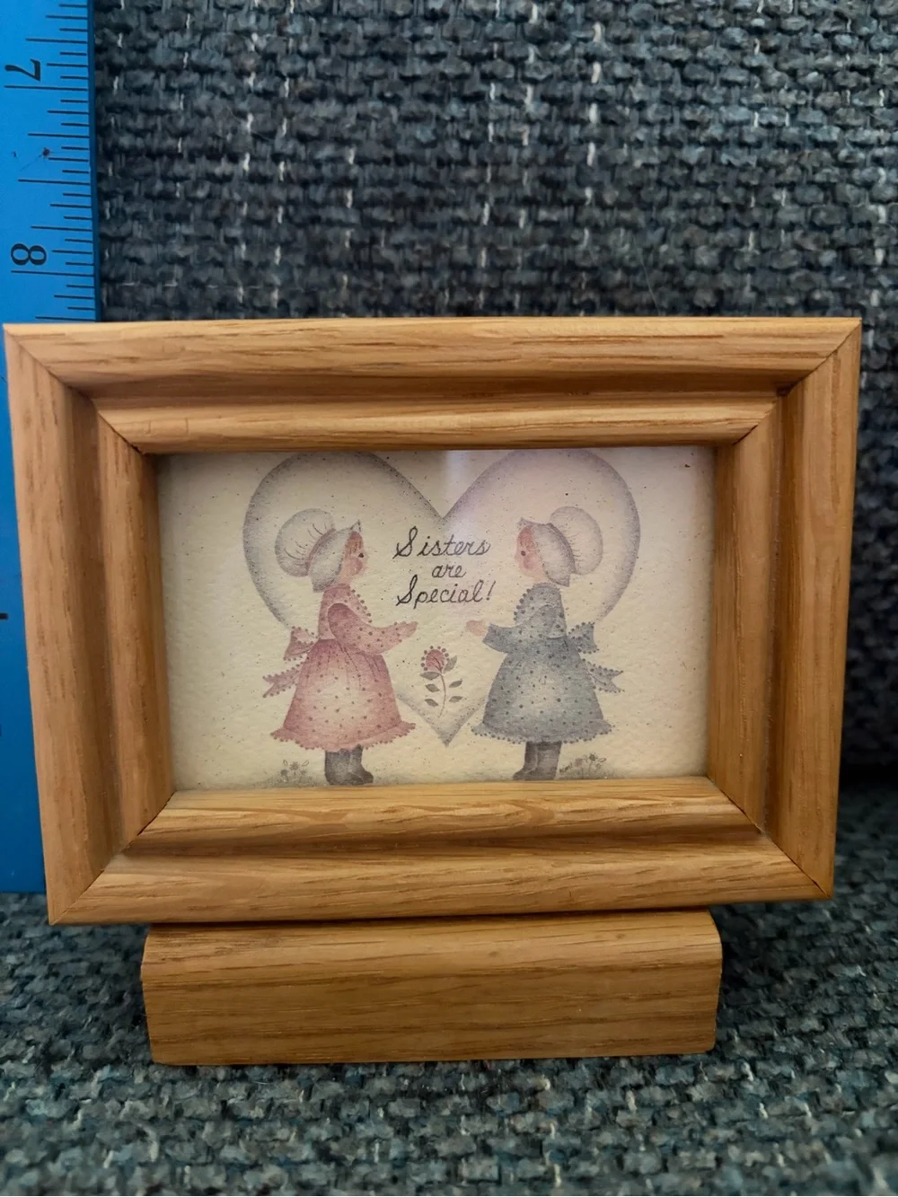 Vintage Mini Frame and Stand